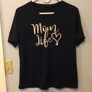 Mom life t shirt